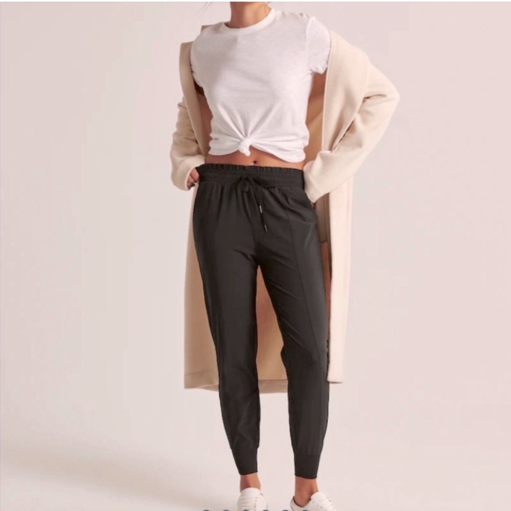 Abercrombie & Fitch Black Joggers